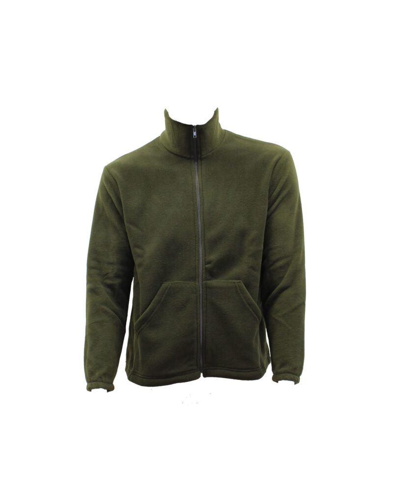 PILE VERDE ZIP LUNGA FAL